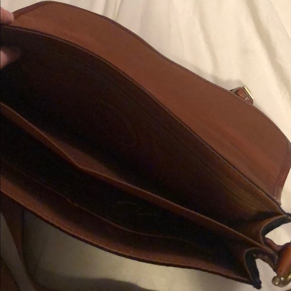 Fossil Navy and Leather Messanger Bag - Picture 4 of 4